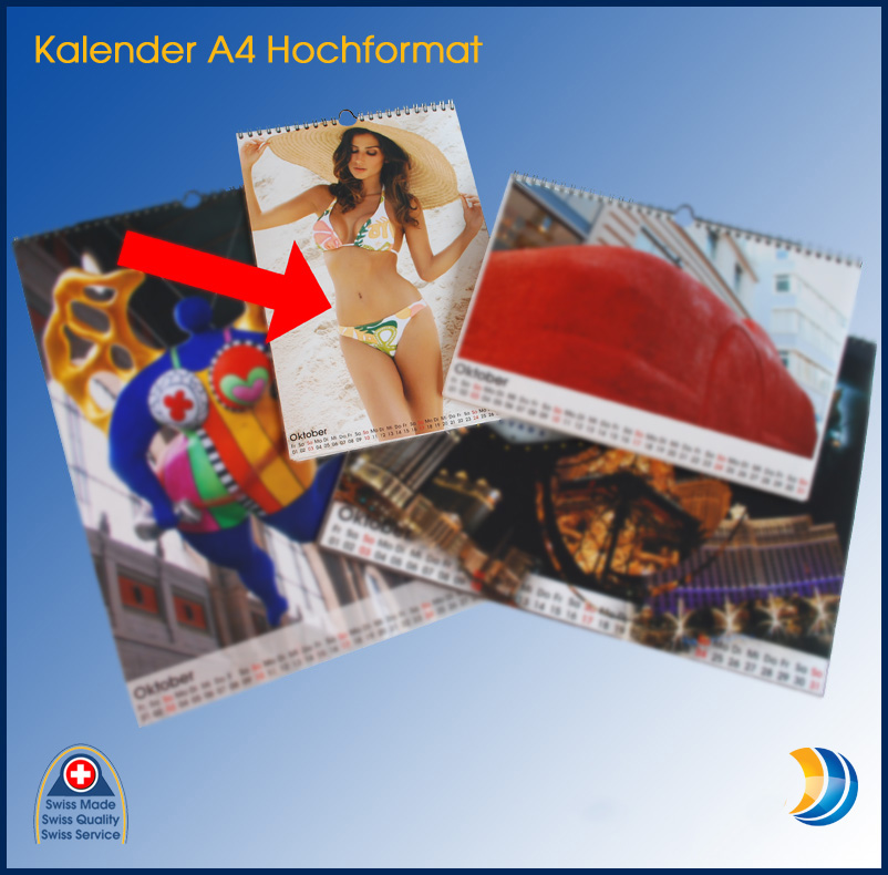 Fotokalender A4 Hochformat Expert Foto