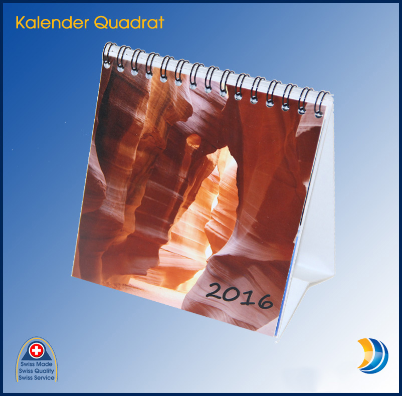 Tischkalender Quadrat Expert Foto