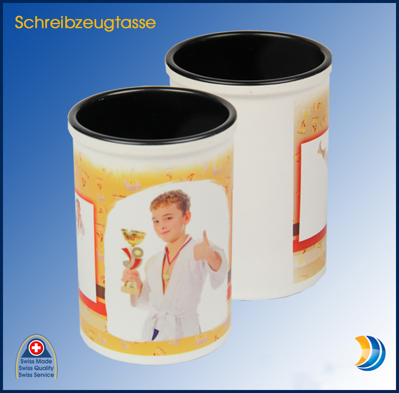 Schreibzeugtasse mit Fotosujet Expert Foto